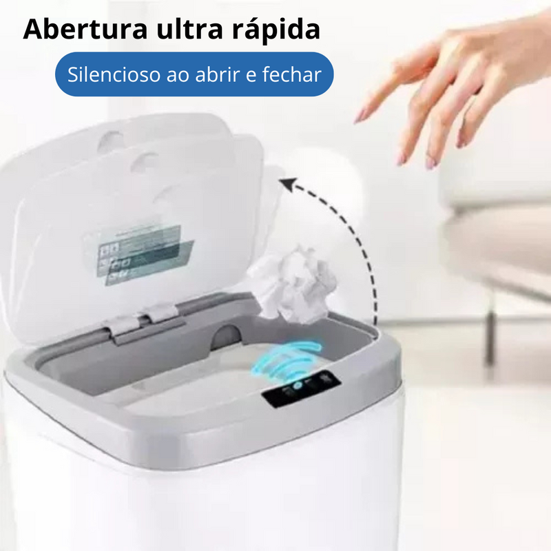 LIXEIRA AUTOMÁTICA 15L COM SENSOR LK-2115